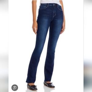 L'AGENCE Ruth High-Rise Straight Meade Blue Raw Hem Denim Jeans Size 30